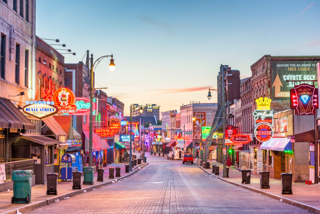 Beale Street, Memphis, Tennessee, USA